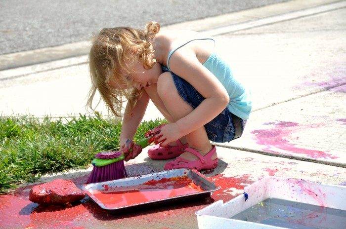 700x464 Big Art Broom Painting [Contributed By Play Learn Love] B - Broom Painting