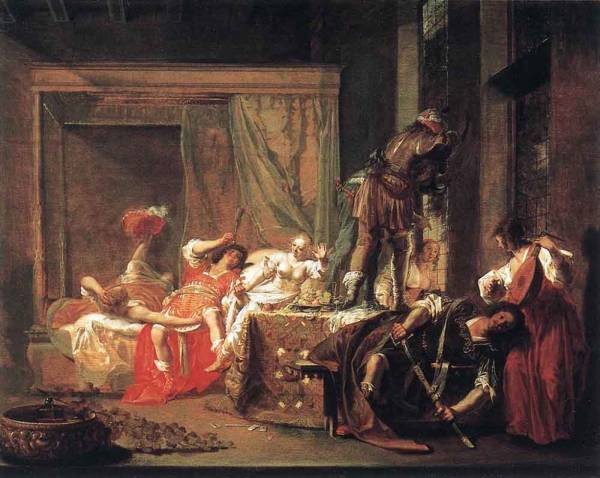 600x478 Brothel Scene By Nicolaus Knupfer - Brothel Painting