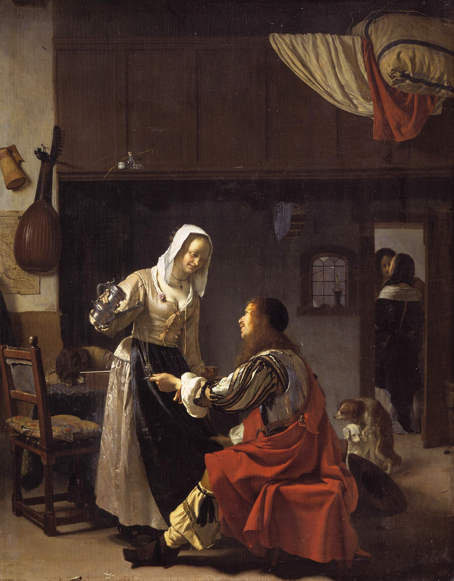 1860x2382 Filebrothel Scene 1658 Frans Van Mieris.jpg - Brothel Painting
