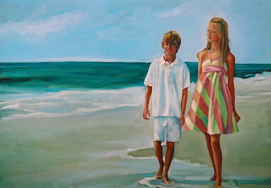 1118x779 Maryann Lucas Still Brother And Sister - Brother And Sister Painting
