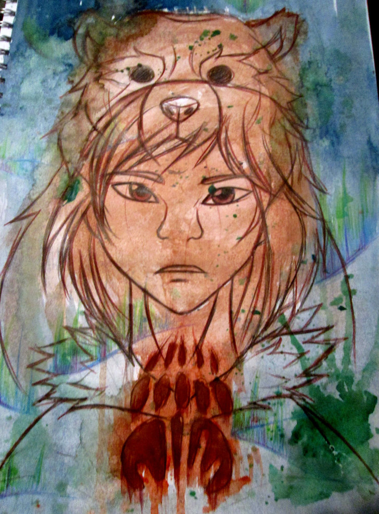 768x1041 Brother Bear By Orasora - Brother Bear Painting