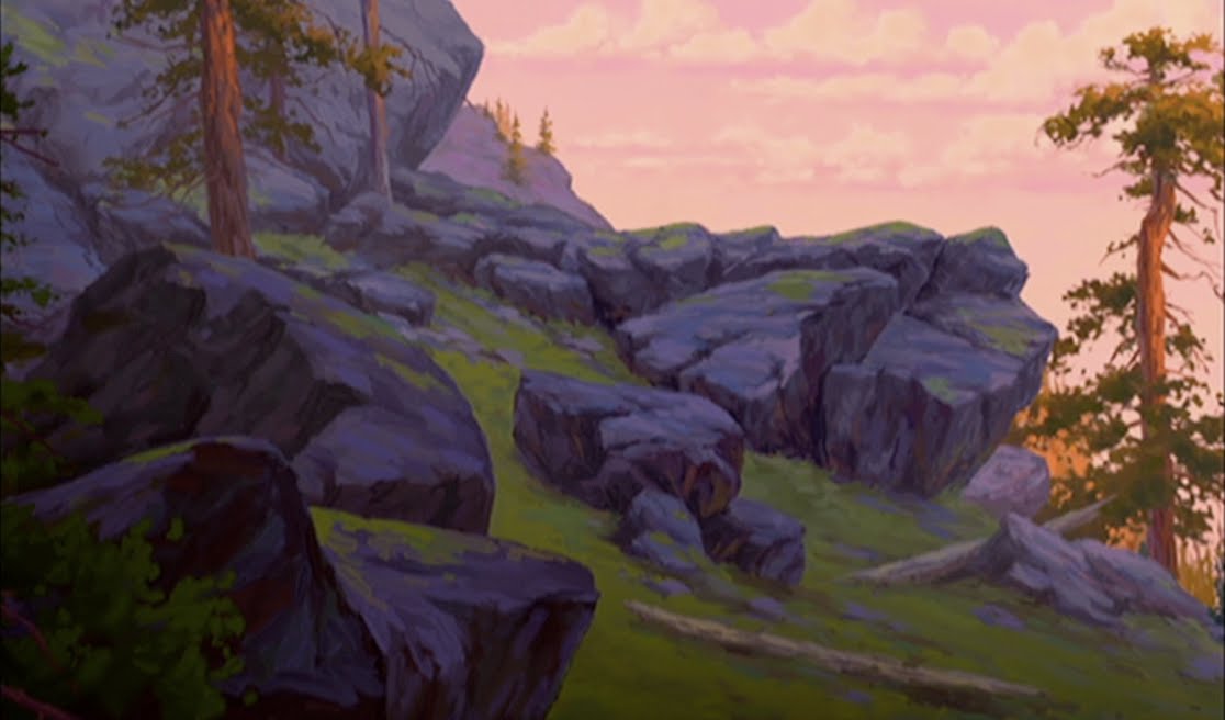 1116x656 Animation Backgrounds Brother Bear - Brother Bear Painting