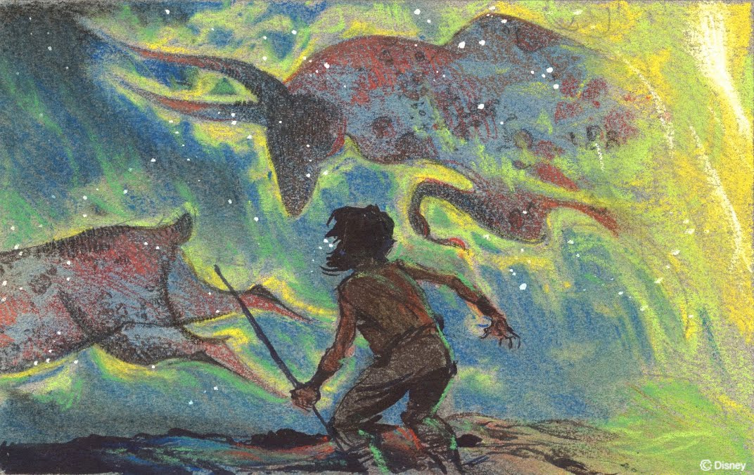 1072x676 Unofficial Paul Felix Brother Bear Concept Art - Brother Bear Painting