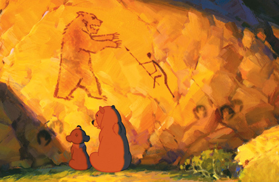 550x360 Brother Bear - Brother Bear Painting