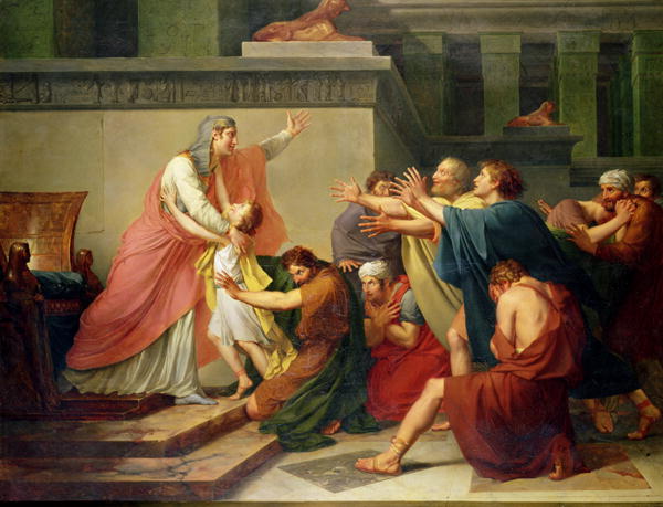 600x459 Joseph Recognised By His Brothers Painting Francois Pascal Simon - Brothers Painting