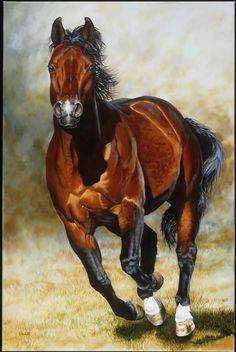 Brown Horse Painting