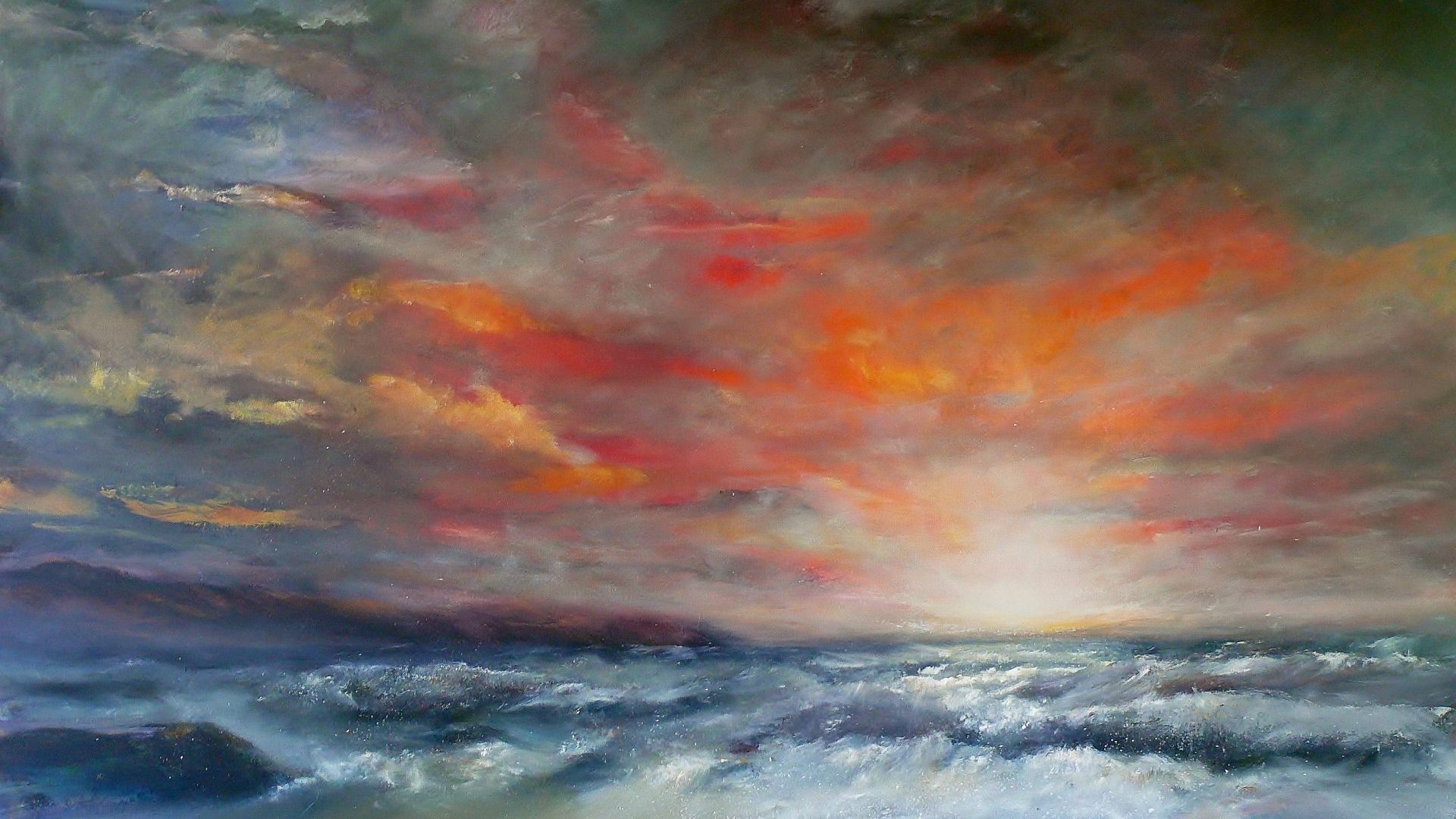 1920x1080 Greeting Cards, Set Of 6 Designs Sarah Jane Brown - Brown Painting