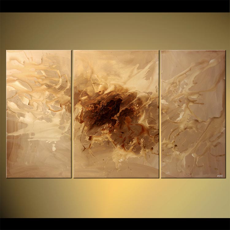 750x750 Painting - Brown Painting