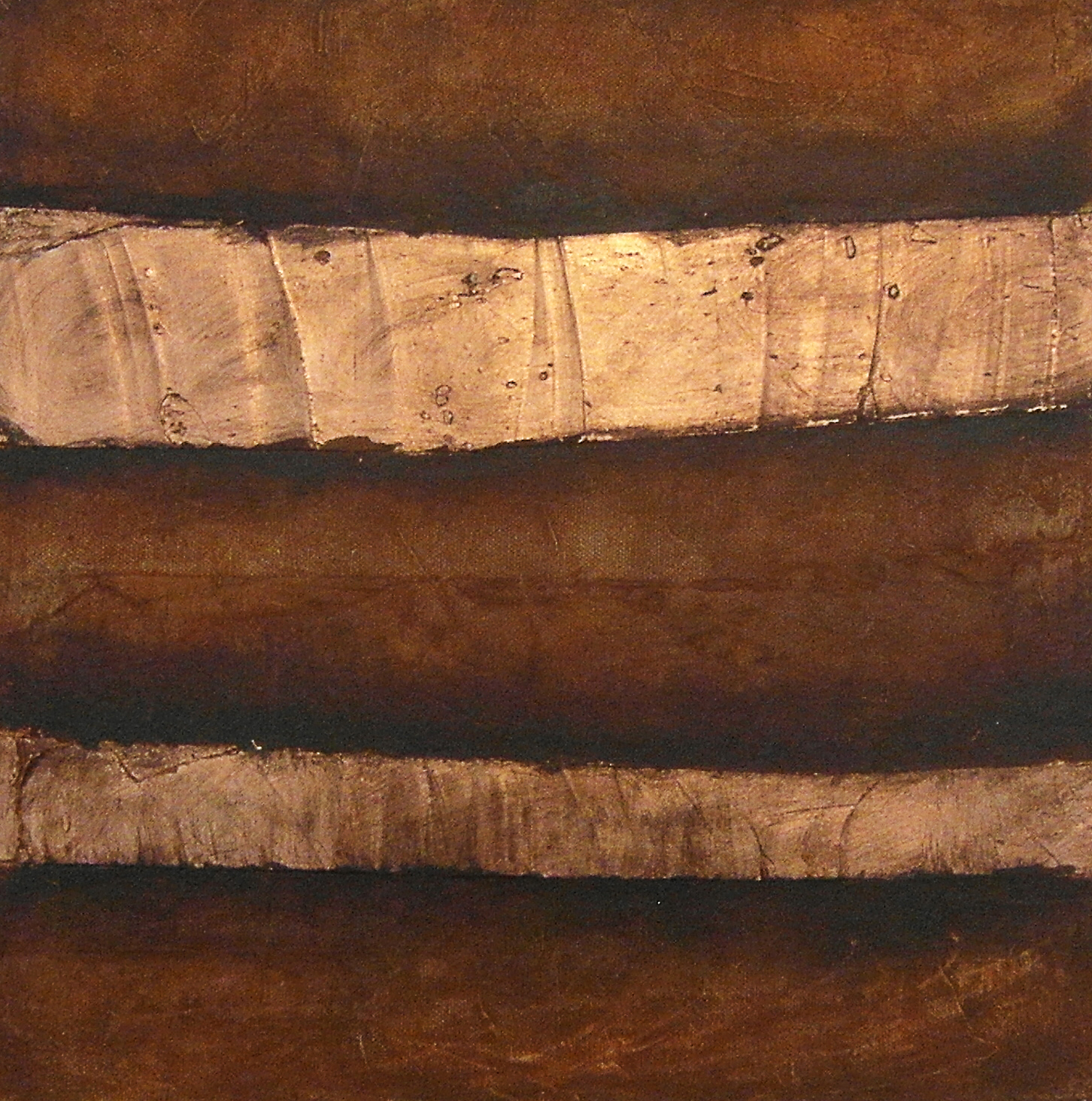 1452x1464 Textured Abstract Art Textured Abstract Paintings - Brown Painting