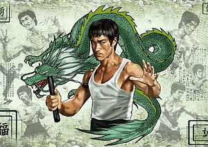 300x212 Bruce Lee Painting 1 Failiure Classic Art Motivation Determination - Bruce Lee Painting