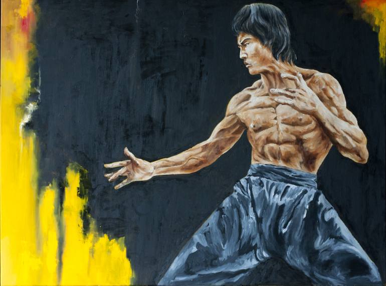 770x570 Saatchi Art Bruce Lee - Bruce Lee Painting