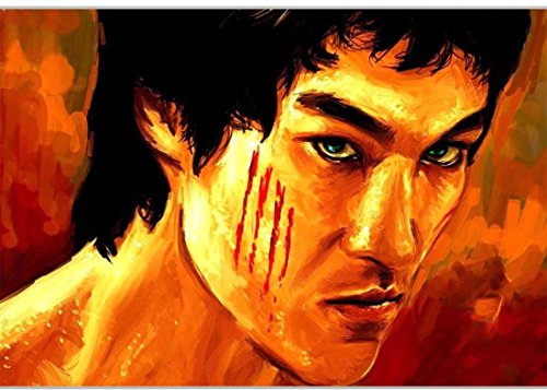 500x357 Athahdesigns Wall Poster Bruce Lee Painting - Bruce Lee Painting