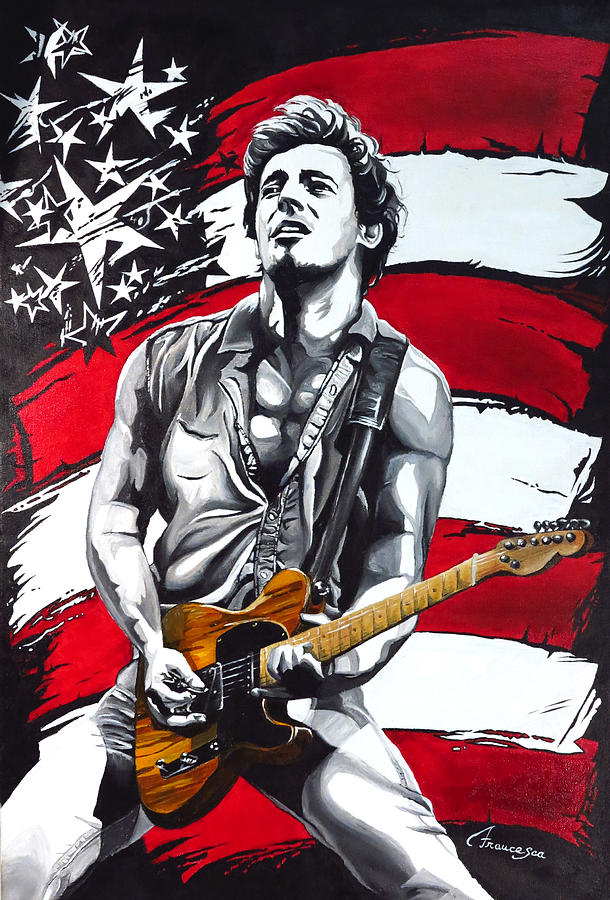 Bruce Springsteen Painting at PaintingValley.com | Explore collection ...