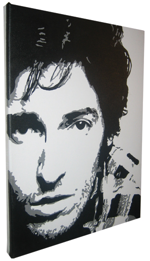 300x520 Milkyone Creative Bruce Springsteen - Bruce Springsteen Painting