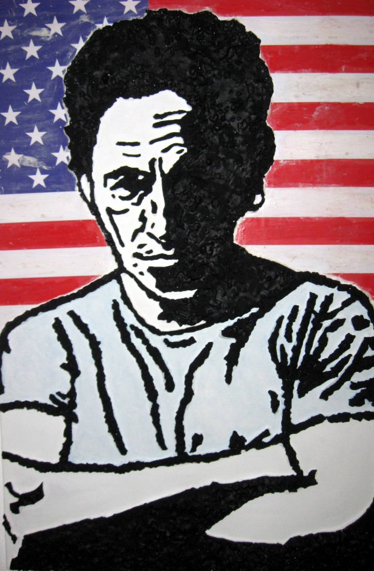 770x1177 Saatchi Art 253 Bruce Springsteen Painting By Oliver Fauser - Bruce Springsteen Painting