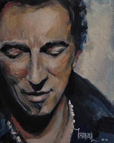 236x295 Bruce Springsteen - Bruce Springsteen Painting