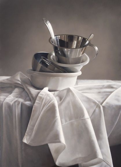 418x576 Morning Light. By Lorenzo De Bruin Painting By Lorenzo De Bruin - Bruin Painting