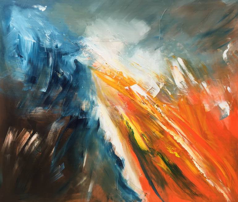 770x653 Saatchi Art Spiritual Painting By Tiny De Bruin - Bruin Painting