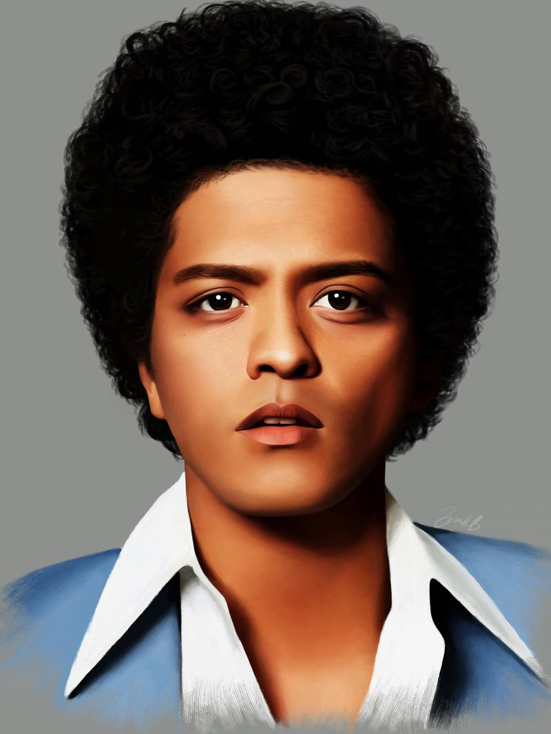 774x1032 Bruno Mars By Brentonmb - Bruno Mars Painting