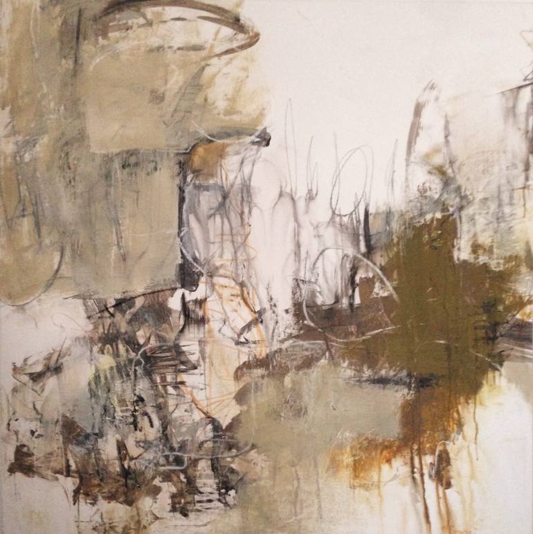 770x771 Saatchi Art Bruno Painting By Mary Beth Cornelius - Bruno Painting
