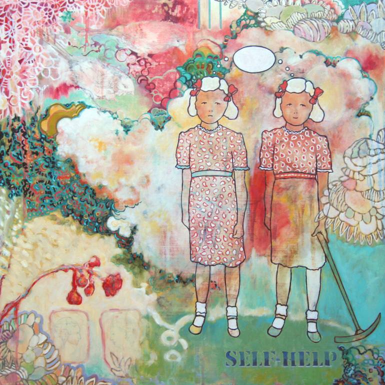 770x770 Saatchi Art Self Help Painting By Elizabeth Bruno - Bruno Painting