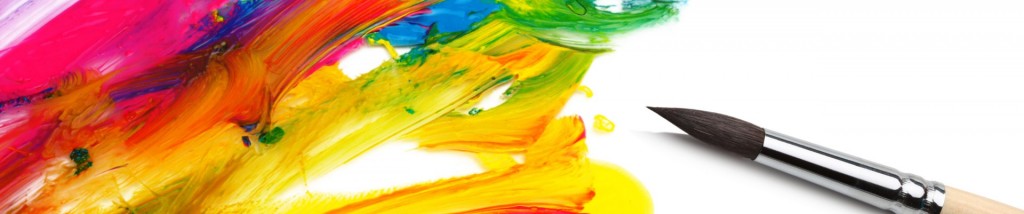 1024x214 Paint And Brush - Brush Painting