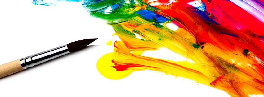 851x315 Cropped 3958 Brush Painting Wallpaper Wallpaper Ranpict.jpg - Brush Painting