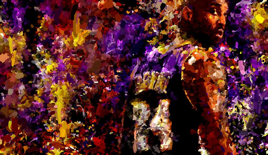 900x522 Kobe Bryant Looking Back Signed Prints Available - Bryant Painting