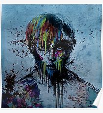 210x230 Logo Bts Painting Amp Mixed Media Posters Redbubble - Bts Painting