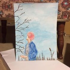 236x236 Bts Acrylic Painting Bts Fanart Acrylics And Paintings - Bts Painting