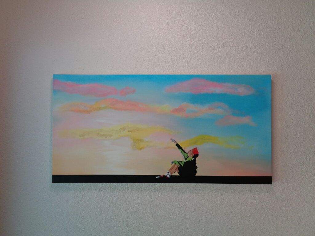 1024x768 Bts Inspired Paintings Fanart K Pop Amino - Bts Painting