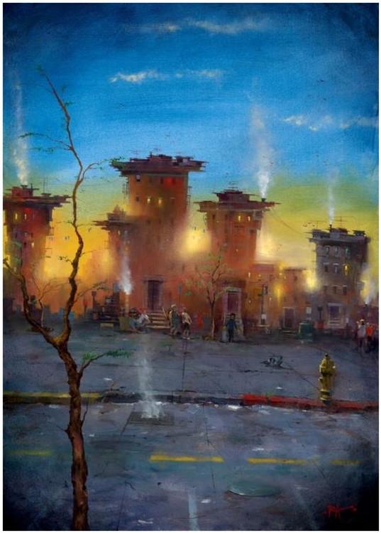 537x750 It's A Black - Bua Painting