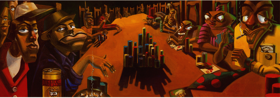 978x345 Justin Bua, Art History Amp Styles Of Art - Bua Painting