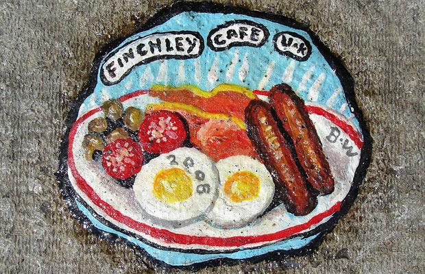 620x400 Chewing Gum Art On The Streets Of Muswell Hill By Ben Wilson - Bubble Gum Painting