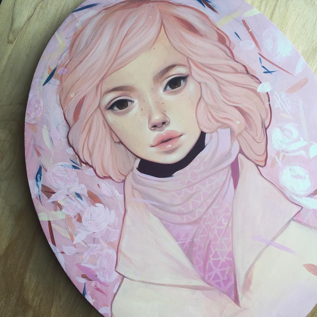 1080x1080 Super Fun Cotton Candy Bubble Gum Painting. For Sale. Feel Free - Bubble Gum Painting