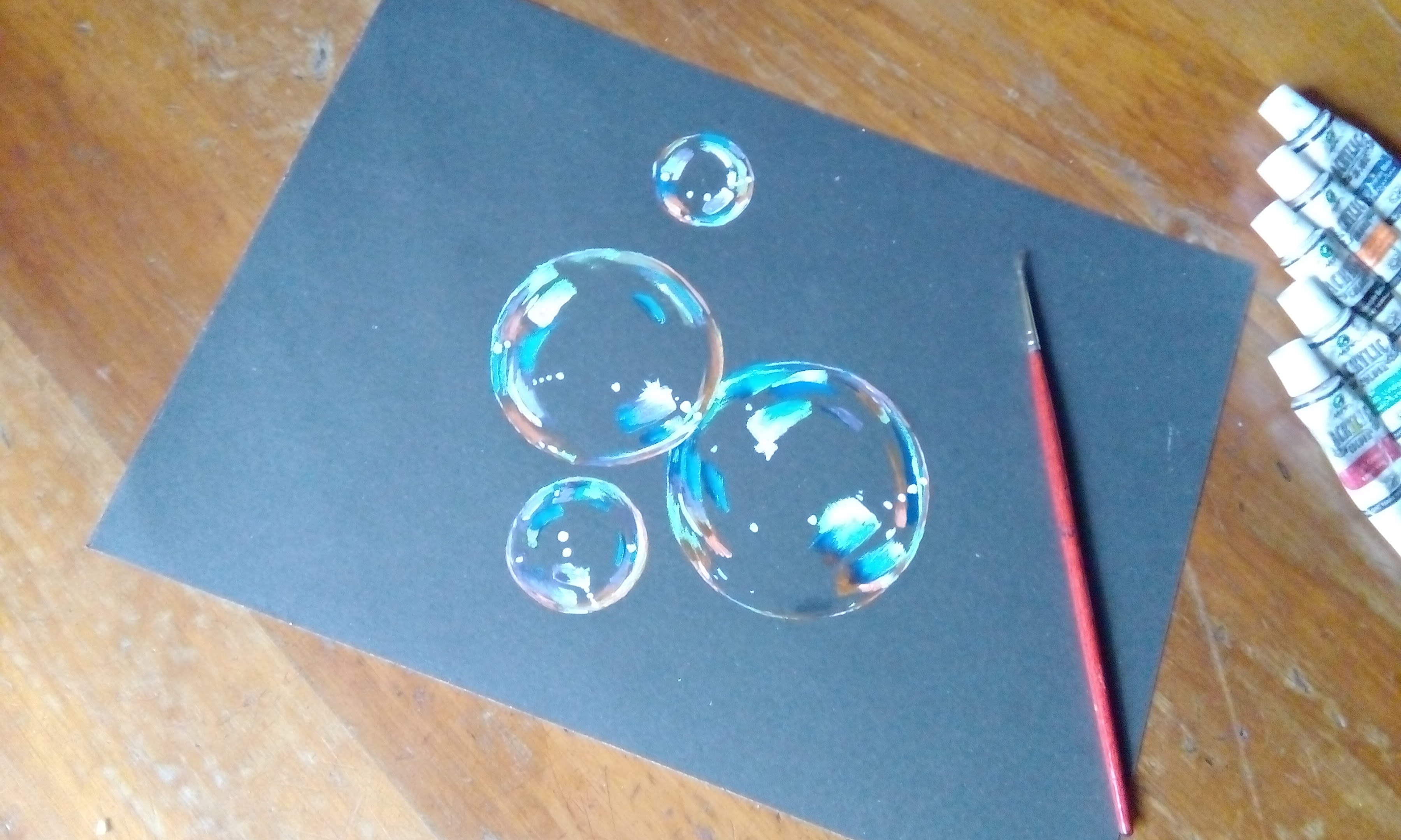 3600x2160 Bubbles Painting How To Paint Bubbles Tutorial - Bubble Painting