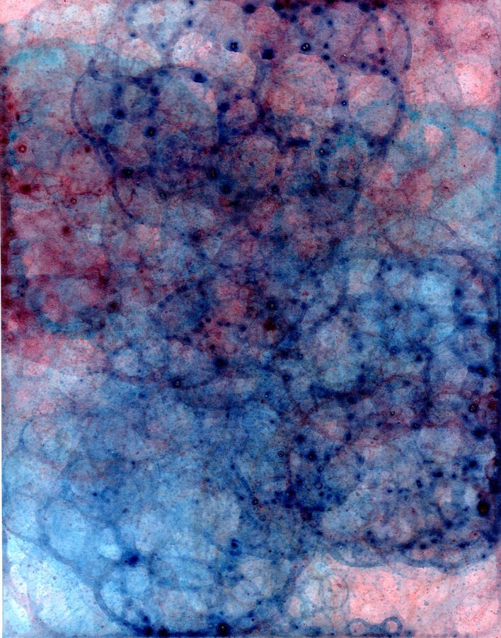 708x900 Cosmos Background Bubble Painting Things I'Ll Make One Day - Bubble Painting