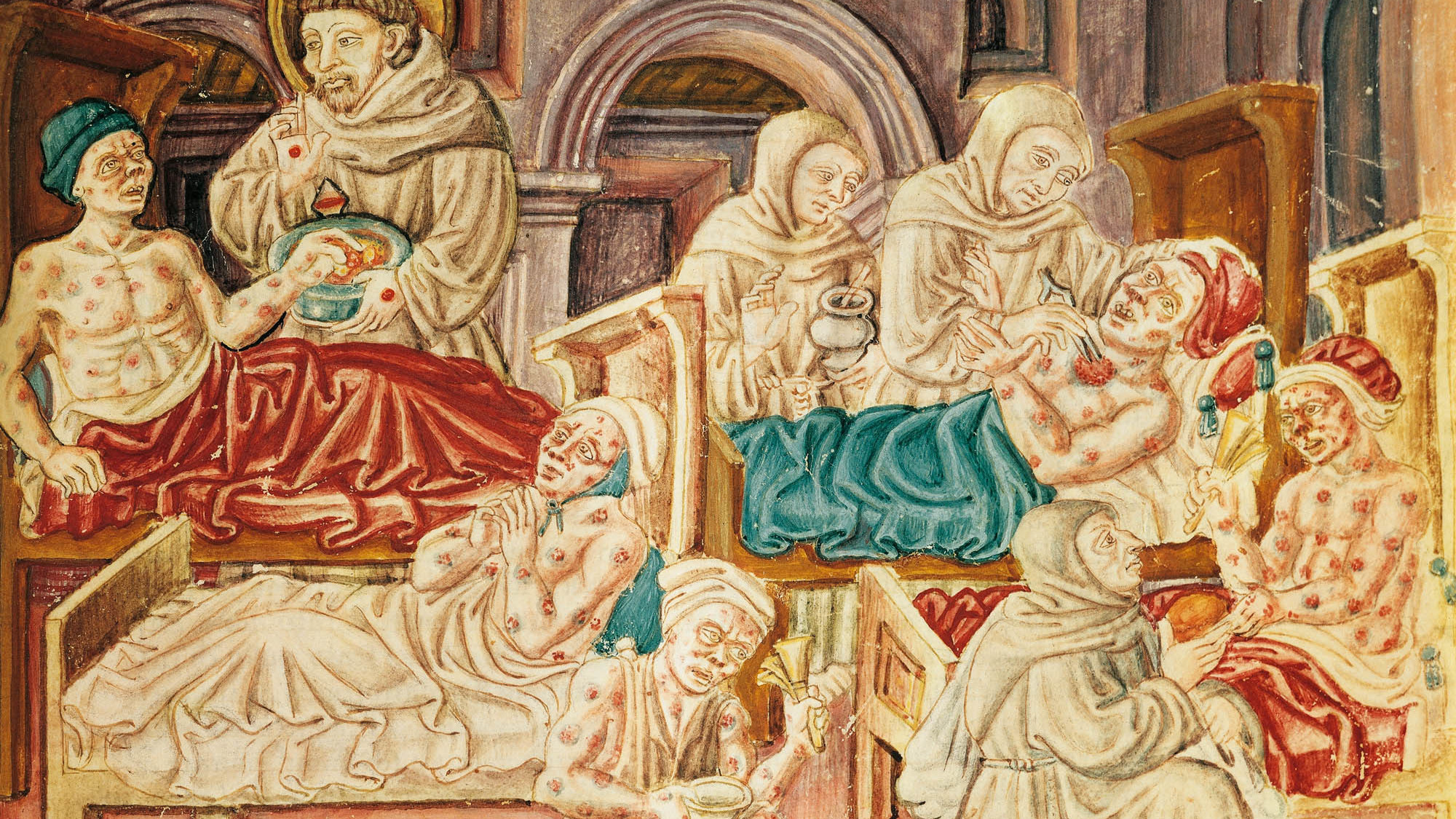 2000x1125 Bubonic Plague Victims In Art Are Often Suffering From Leprosy - Bubonic Plague Painting