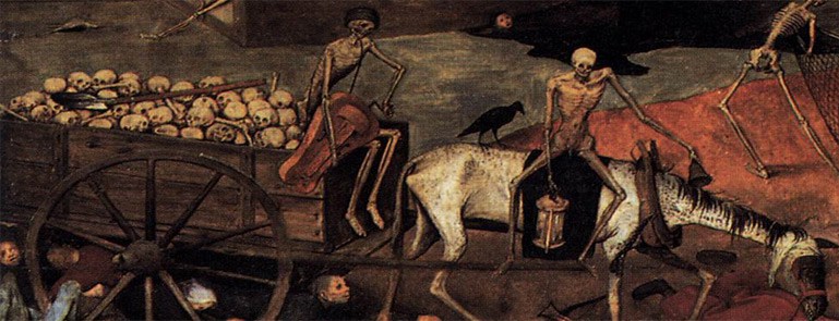 769x295 Cats And The Black Death - Bubonic Plague Painting