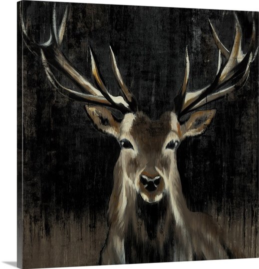 519x538 Great Big Canvas - Buck Painting
