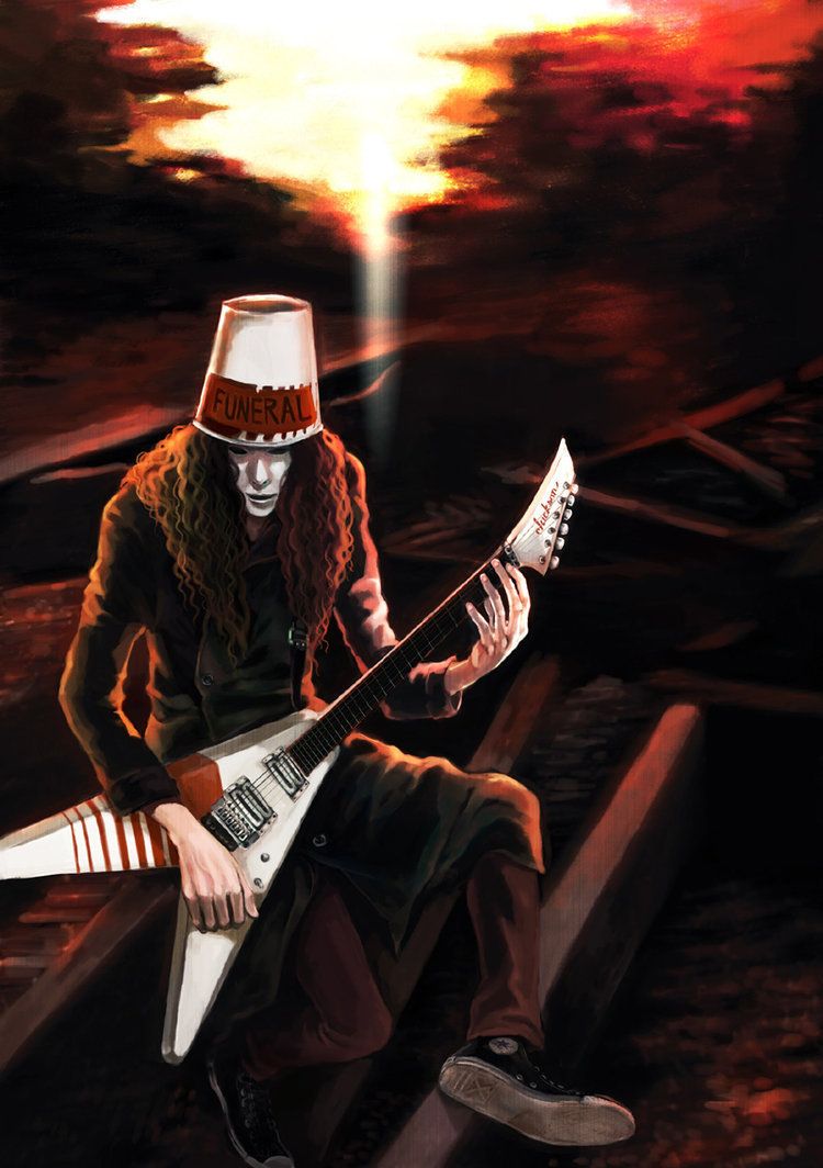 750x1064 Buckethead Buckethead New Raw Fan Art And Fans - Buckethead Painting