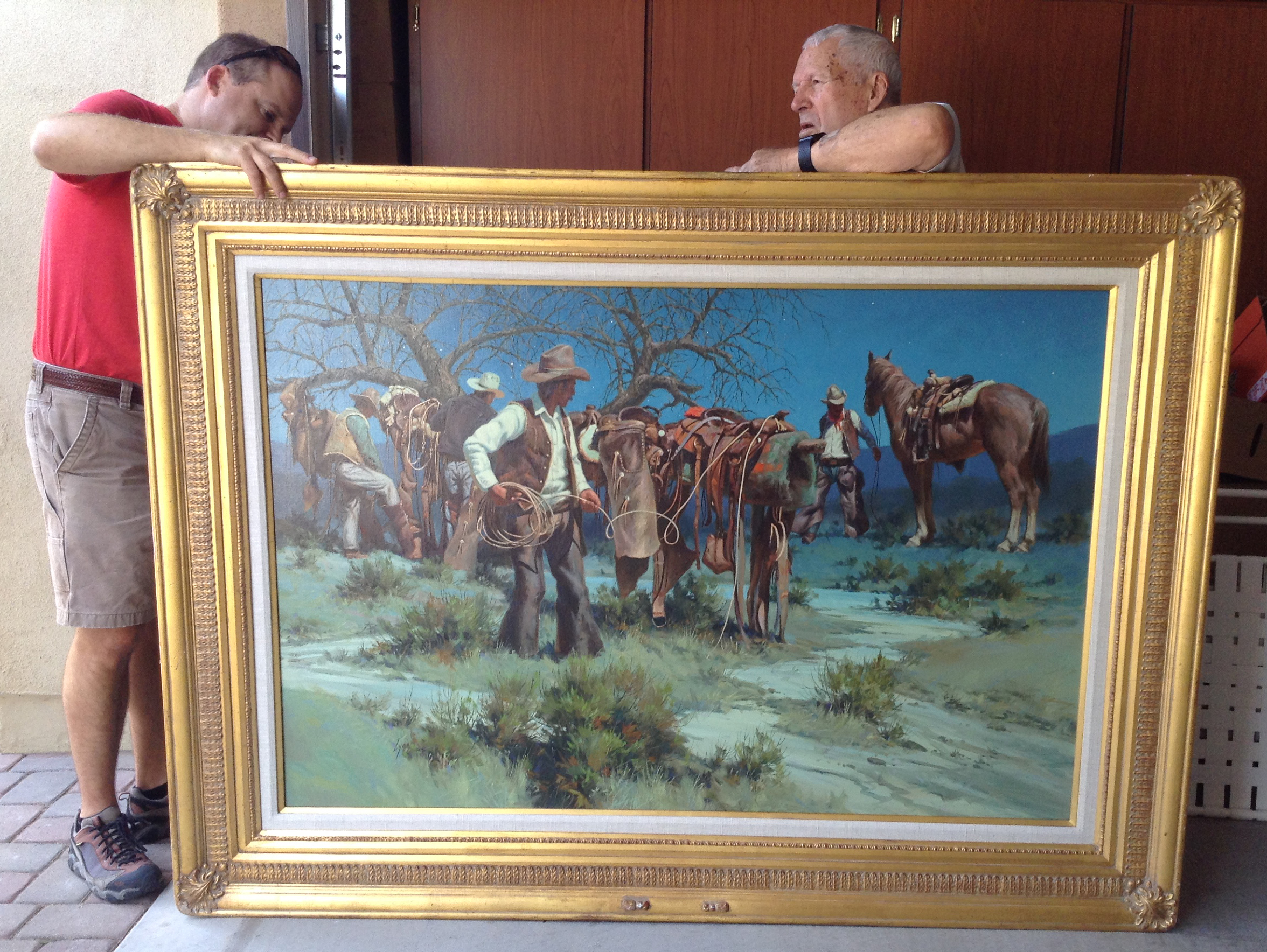 2352x1768 Harold Lyon, Artist Contributes Bold Western Paintings Buckeye - Buckeye Painting