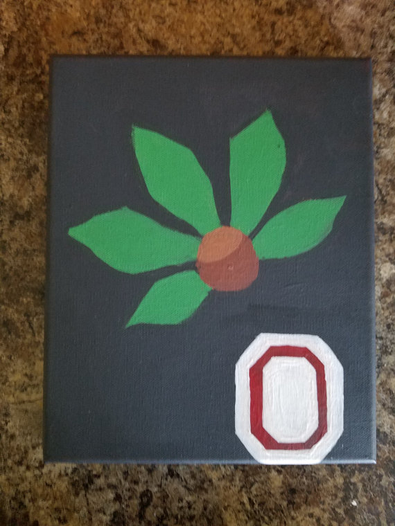 570x760 Ohio State Buckeye Painting - Buckeye Painting