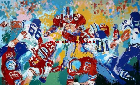 587x358 Leroy Neiman Archie Ohio State Buckeye Suite 76220 Prints For Sale - Buckeye Painting