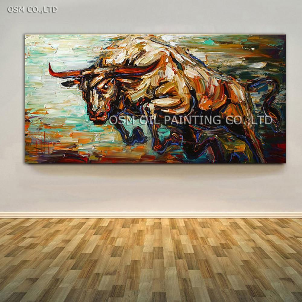 1000x1000 Hall Of Fame Bucking Bull Canvas Painting Canvases And Products - Bucking Bull Painting