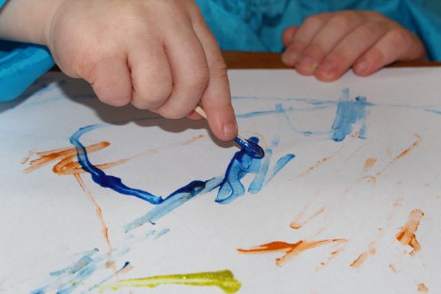 640x427 Painting With Cotton Buds Today We Did - Bud Painting