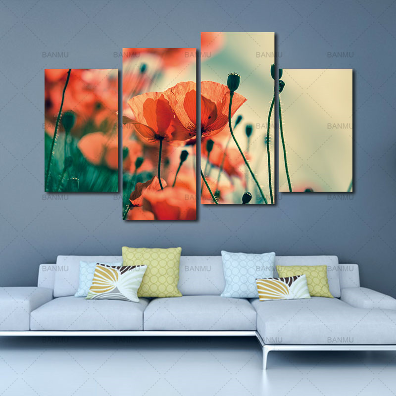 800x800 Wall Art Picture Forever With Me Flower Canvas Paintings Beautiful - Bud Painting