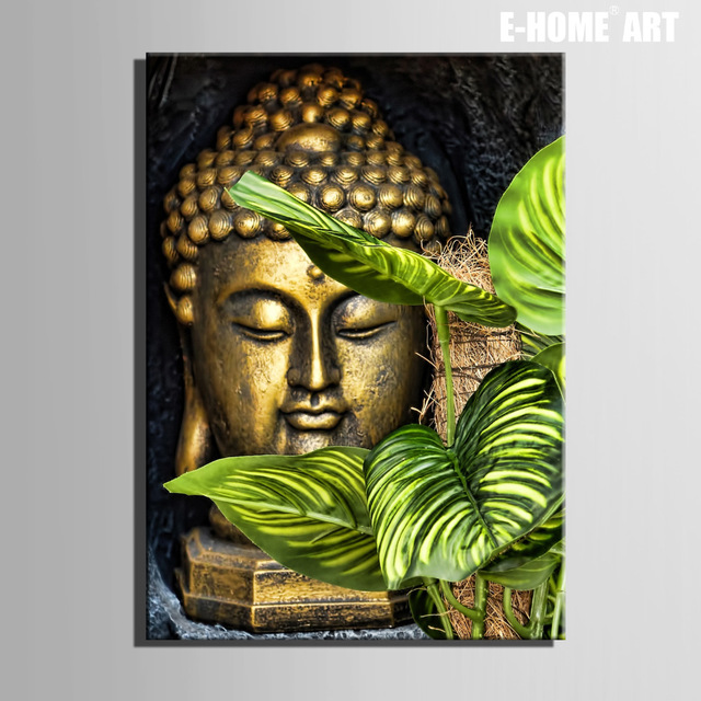 640x640 Hd Buddha Canvas Art Print Painting Poster, Print Wall Pictures - Buddha Canvas Painting