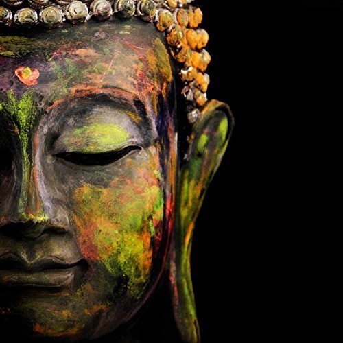 500x500 Lord Buddha Canvas Painting, Canvas Painting - Buddha Canvas Painting