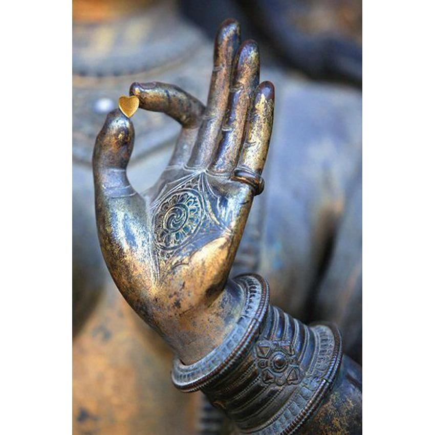 850x850 2018 Buddha Hand Full Drill Diy Diamond Painting Embroidery 5d - Buddha Hand Painting